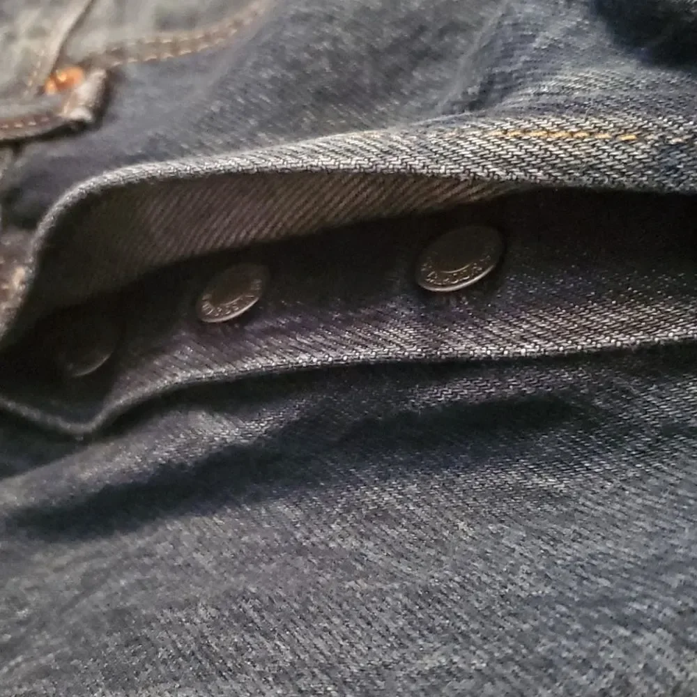 Levi's 501 Button Fly Denim Jeans 34 x 27